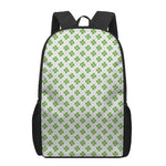 Shamrock Saint Patrick's Day Print 17 Inch Backpack