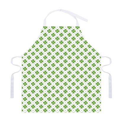 Shamrock Saint Patrick's Day Print Adjustable Apron