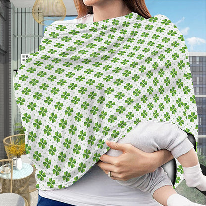 Shamrock Saint Patrick's Day Print Baby Seat Cover