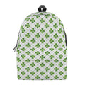 Shamrock Saint Patrick's Day Print School Backpack