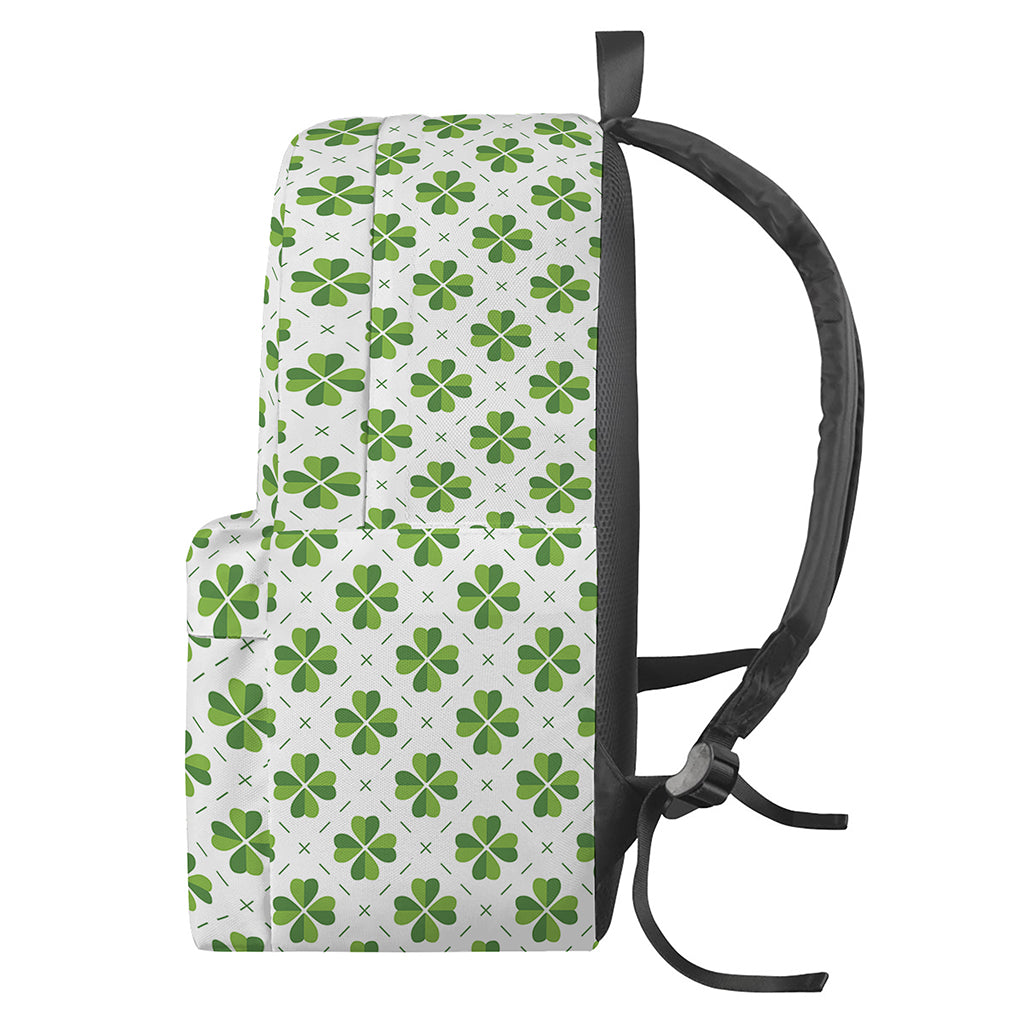 Shamrock Saint Patrick's Day Print Backpack