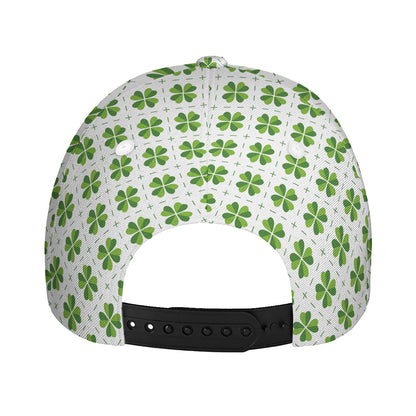 Shamrock Saint Patrick's Day Print Baseball Cap