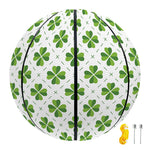 Shamrock Saint Patrick's Day Print Basketball