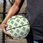 Shamrock Saint Patrick's Day Print Basketball