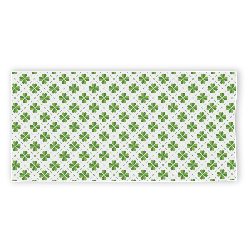 Shamrock Saint Patrick's Day Print Beach Towel