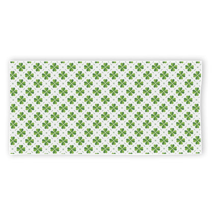 Shamrock Saint Patrick's Day Print Beach Towel