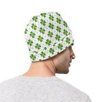 Shamrock Saint Patrick's Day Print Beanie
