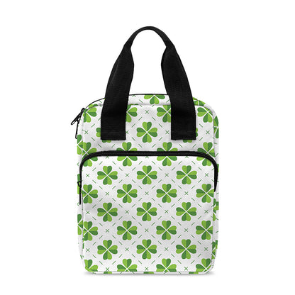 Shamrock Saint Patrick's Day Print Bible Tote Bag