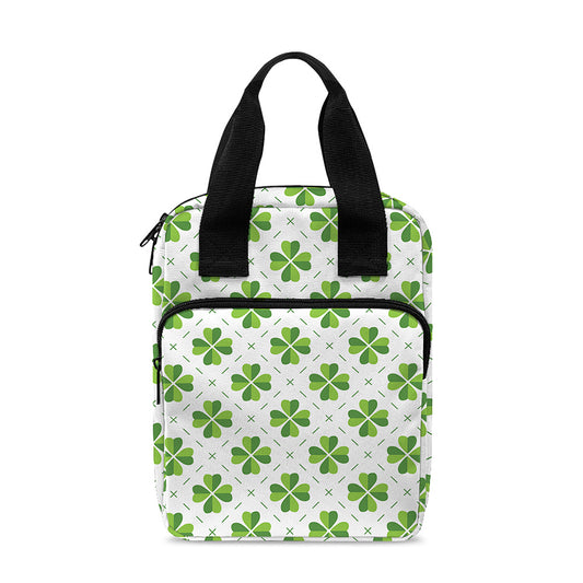 Shamrock Saint Patrick's Day Print Bible Tote Bag