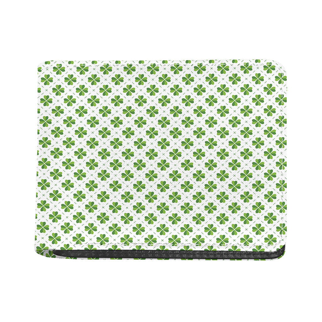 Shamrock Saint Patrick's Day Print Bifold Wallet