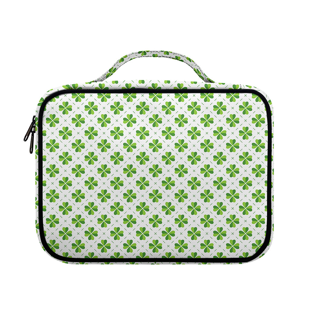 Shamrock Saint Patrick's Day Print Briefcase Bible Bag