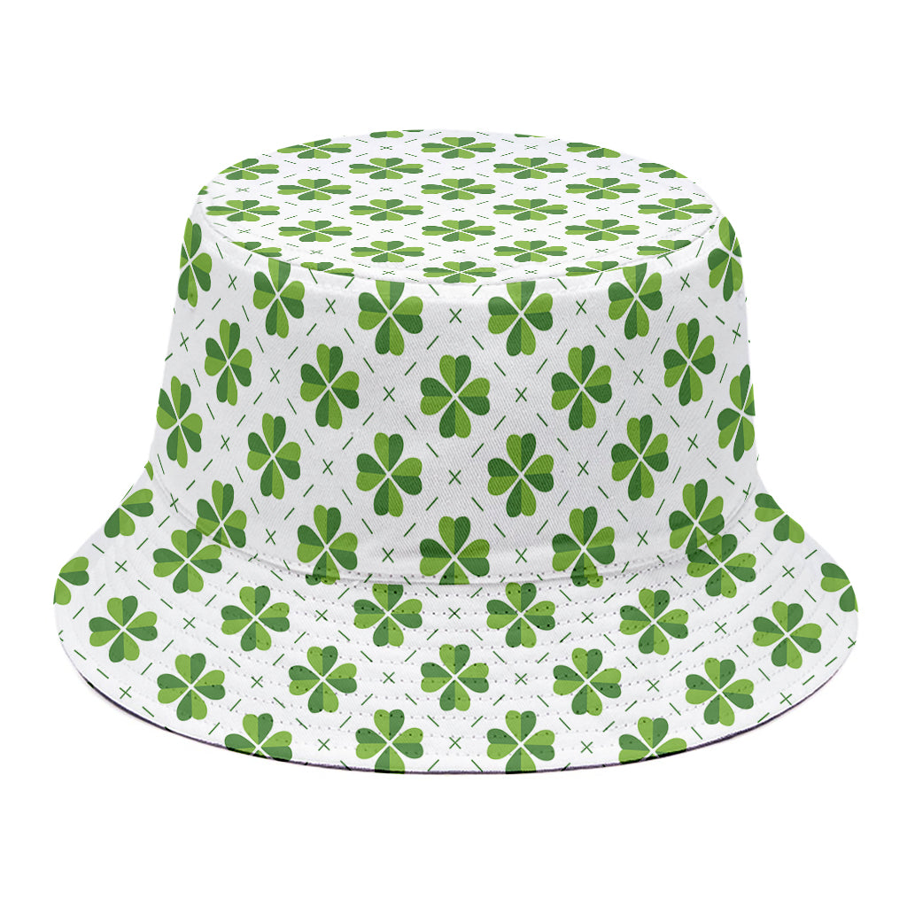 Shamrock Saint Patrick's Day Print Bucket Hat