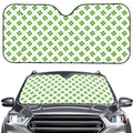 Shamrock Saint Patrick's Day Print Car Windshield Sun Shade