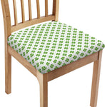 Shamrock Saint Patrick's Day Print Chair Cushion Cover