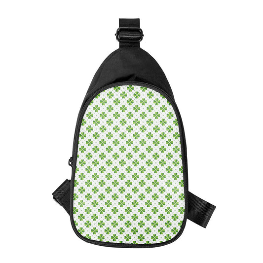 Shamrock Saint Patrick's Day Print Chest Bag
