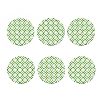 Shamrock Saint Patrick's Day Print Coaster Set