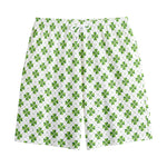 Shamrock Saint Patrick's Day Print Cotton Shorts