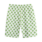 Shamrock Saint Patrick's Day Print Cotton Shorts