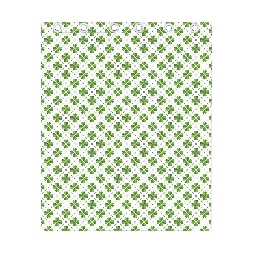 Shamrock Saint Patrick's Day Print Curtain