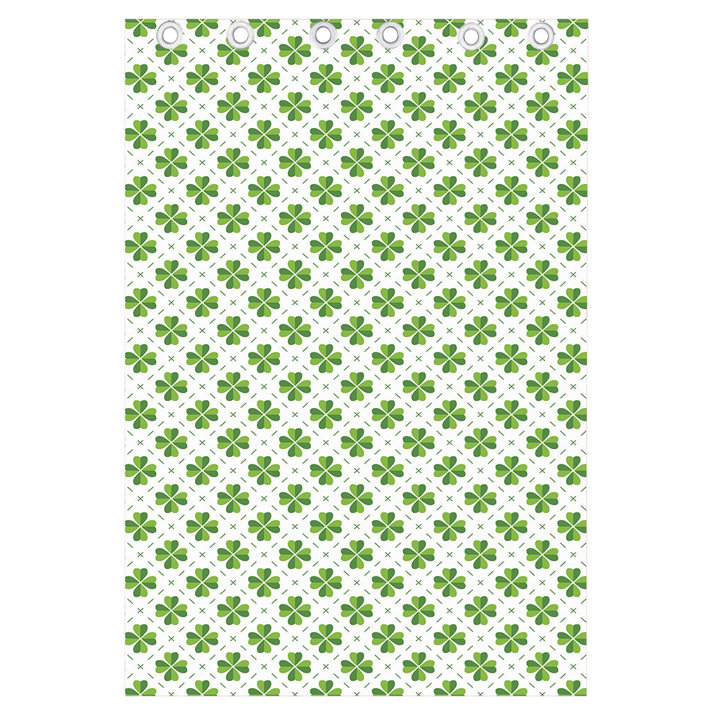 Shamrock Saint Patrick's Day Print Curtain