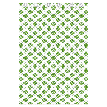 Shamrock Saint Patrick's Day Print Curtain
