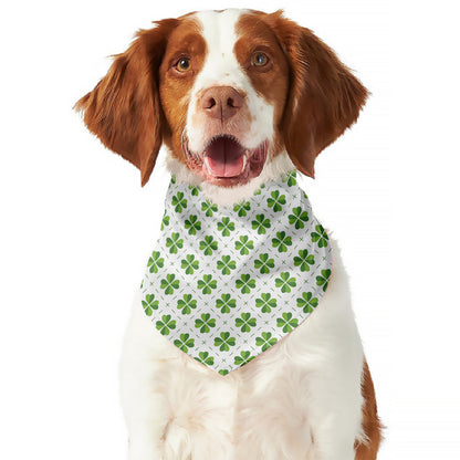 Shamrock Saint Patrick's Day Print Dog Bandana