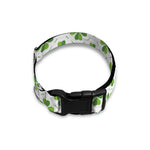 Shamrock Saint Patrick's Day Print Dog Collar