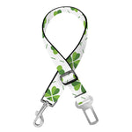 Shamrock Saint Patrick's Day Print Dog Seat Belt