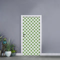Shamrock Saint Patrick's Day Print Door Sticker