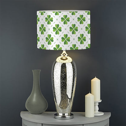 Shamrock Saint Patrick's Day Print Drum Lamp Shade