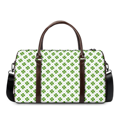 Shamrock Saint Patrick's Day Print Duffle Bag