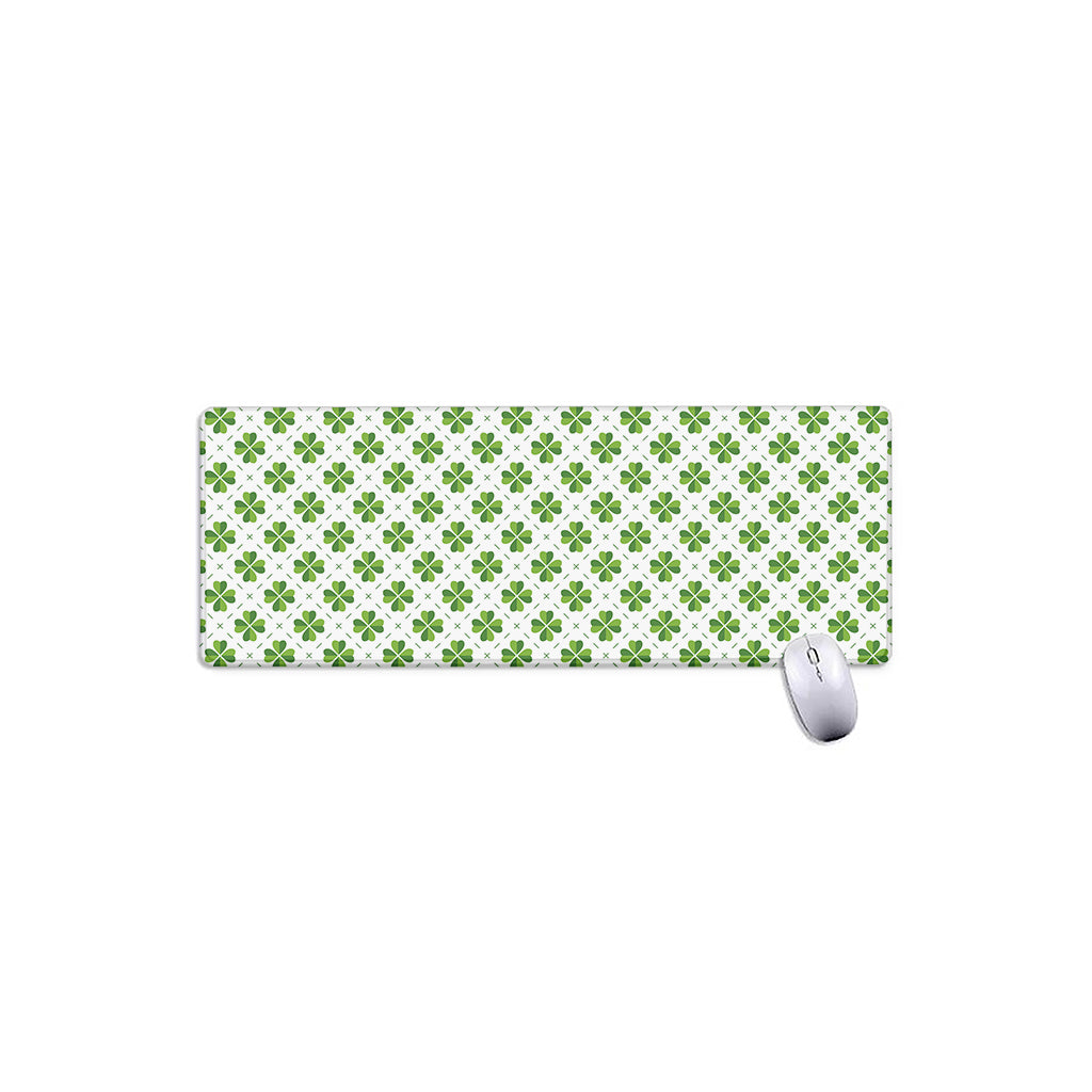 Shamrock Saint Patrick's Day Print Extended Mouse Pad