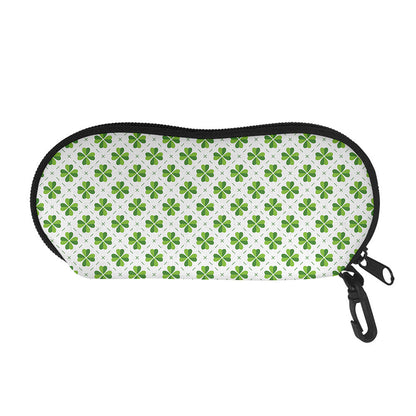 Shamrock Saint Patrick's Day Print Glasses Case
