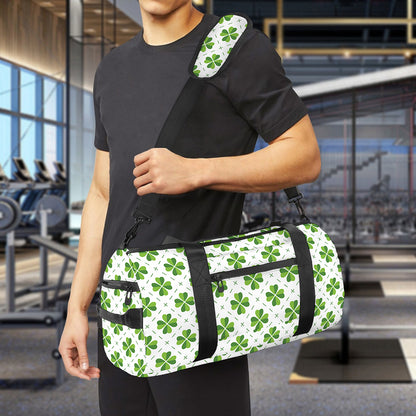 Shamrock Saint Patrick's Day Print Gym Bag