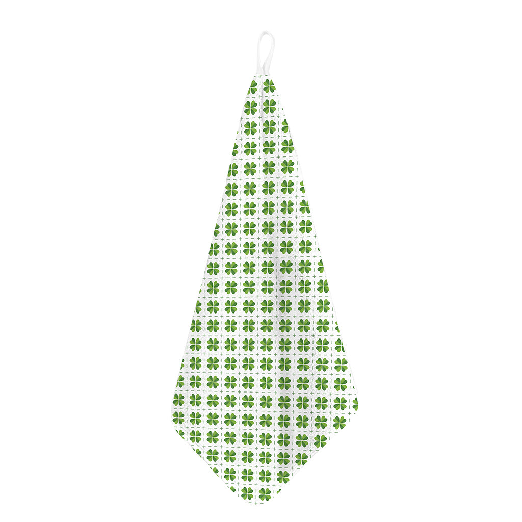 Shamrock Saint Patrick's Day Print Hand Towel