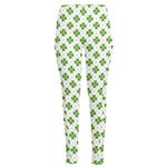Shamrock Saint Patrick's Day Print High-Waisted Pocket Leggings