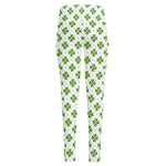 Shamrock Saint Patrick's Day Print High-Waisted Pocket Leggings