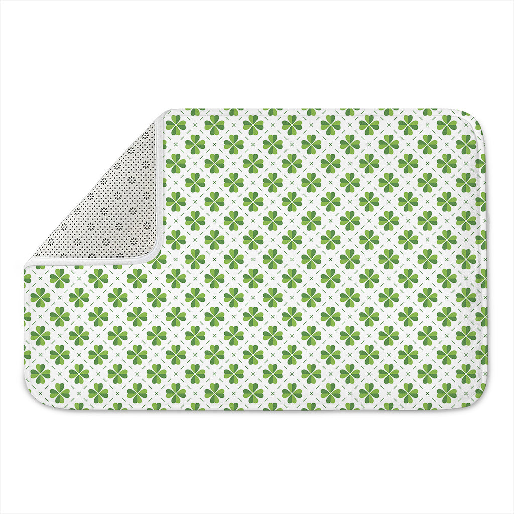 Shamrock Saint Patrick's Day Print Indoor Door Mat