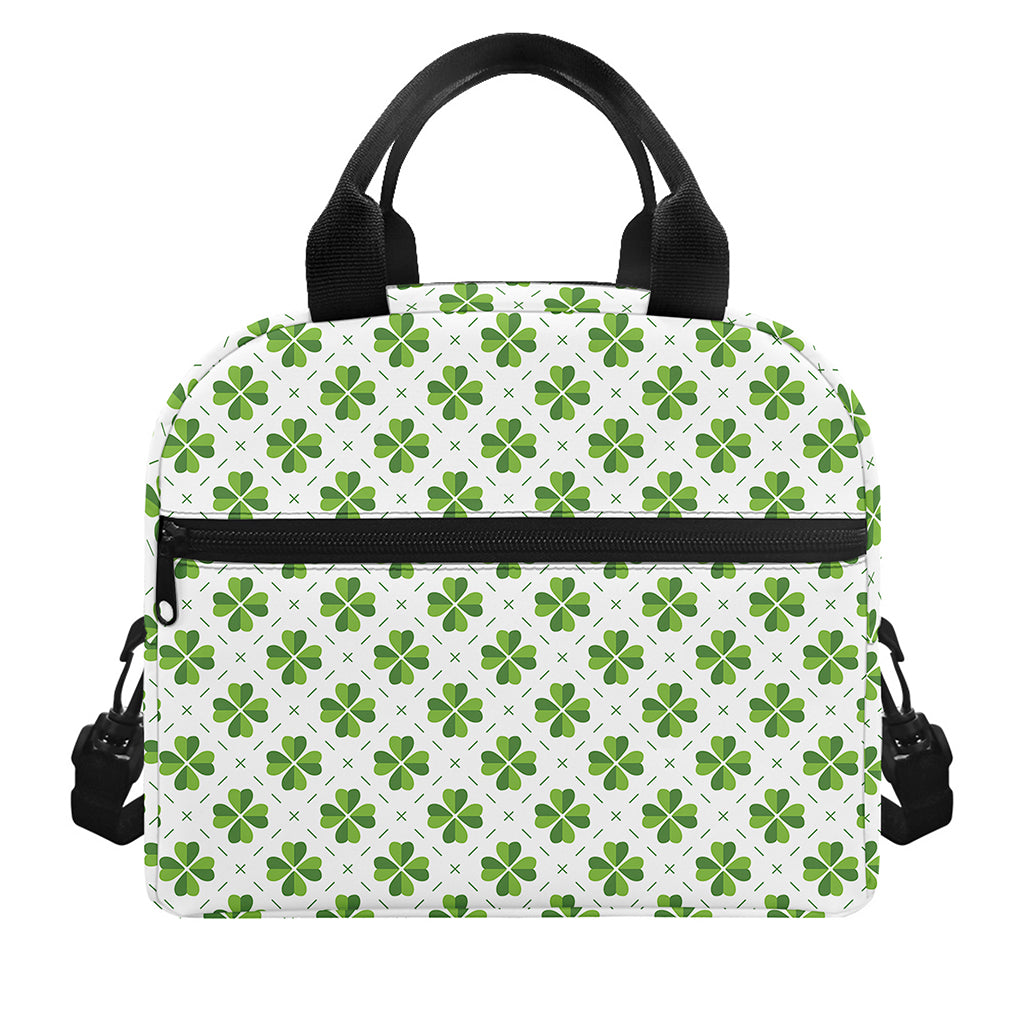 Shamrock Saint Patrick's Day Print Insulated Lunch Bag