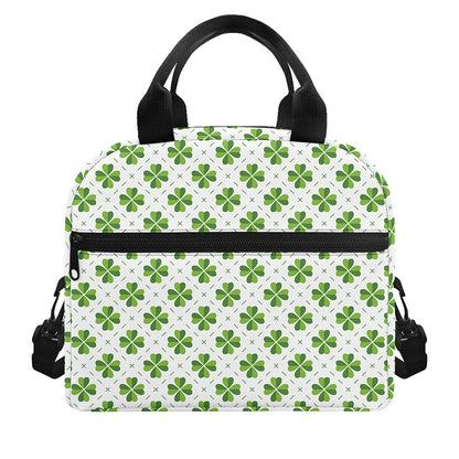 Shamrock Saint Patrick's Day Print Insulated Lunch Bag