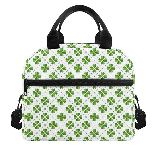 Shamrock Saint Patrick's Day Print Insulated Lunch Bag