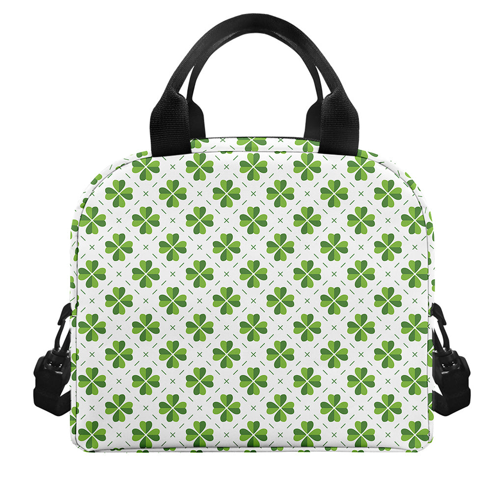 Shamrock Saint Patrick's Day Print Insulated Lunch Bag