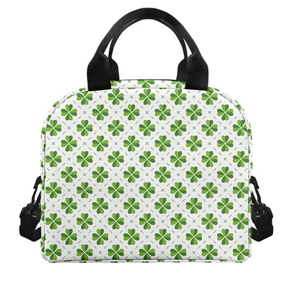 Shamrock Saint Patrick's Day Print Insulated Lunch Bag