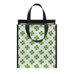 Shamrock Saint Patrick's Day Print Insulated Lunch Tote