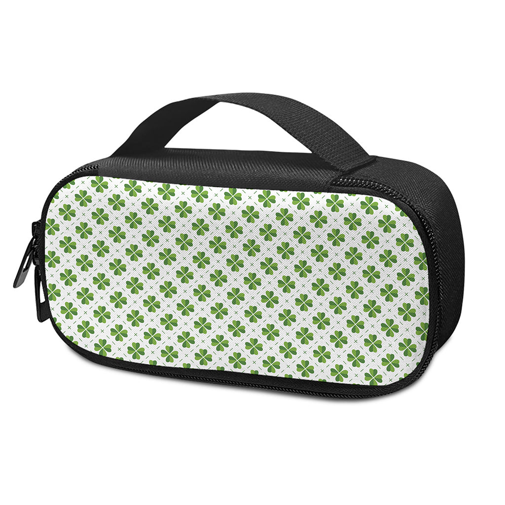 Shamrock Saint Patrick's Day Print Insulin Cooler Travel Case
