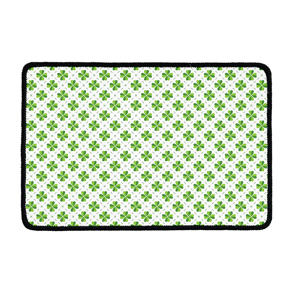Shamrock Saint Patrick's Day Print Kitchen Mat