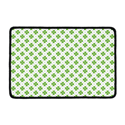 Shamrock Saint Patrick's Day Print Kitchen Mat