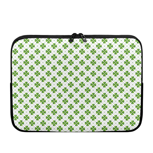 Shamrock Saint Patrick's Day Print Laptop Sleeve