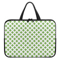 Shamrock Saint Patrick's Day Print Laptop Sleeve With Handle
