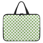 Shamrock Saint Patrick's Day Print Laptop Sleeve With Handle